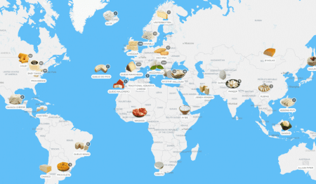 This Interactive Map Will Show You The Best Cheeses From Around The World
