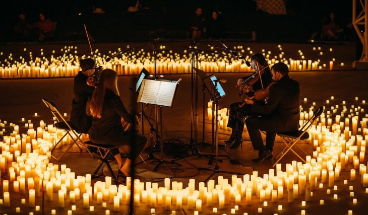 Experience Magical Candlelight Concerts In Stunning Open-Air Spaces This Spring