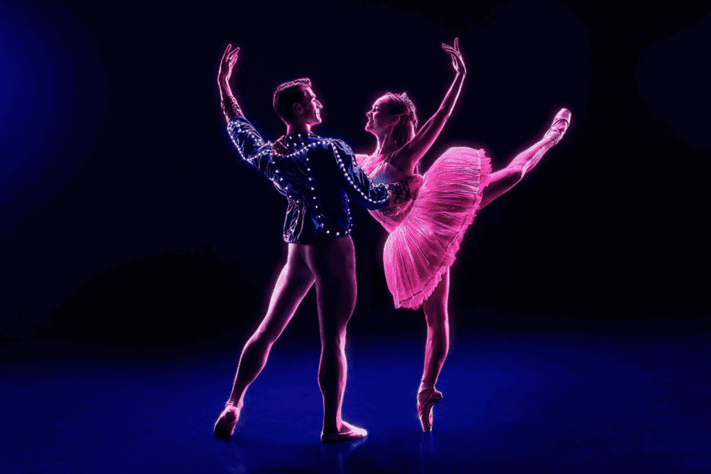 This Intimate New Ballet Performance Is Taking Over Cleveland — And It’s Designed To Be Enjoyed Under Glowing Lights