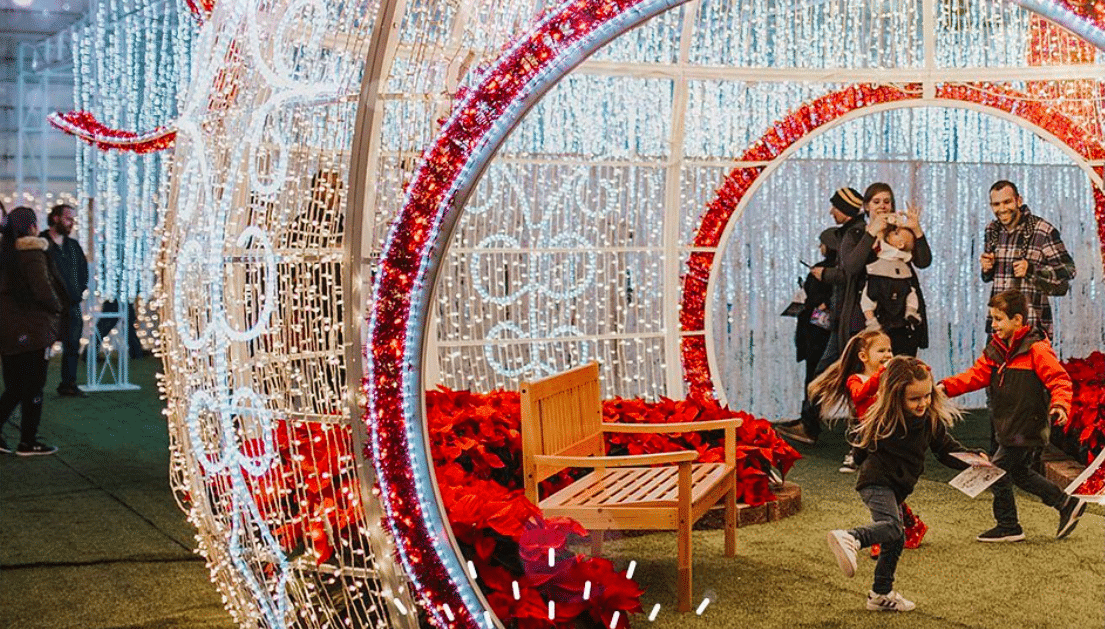 Millions Of Lights And An Outdoor Ice Skating Rink Is Now Open In Arlington