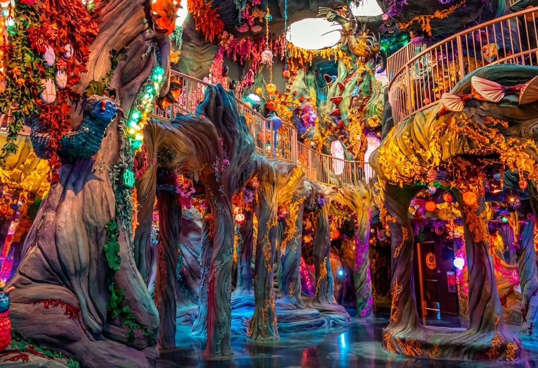 Image showing a room in Meow Wolf's "Convergence Station" in Denver, Colorado.