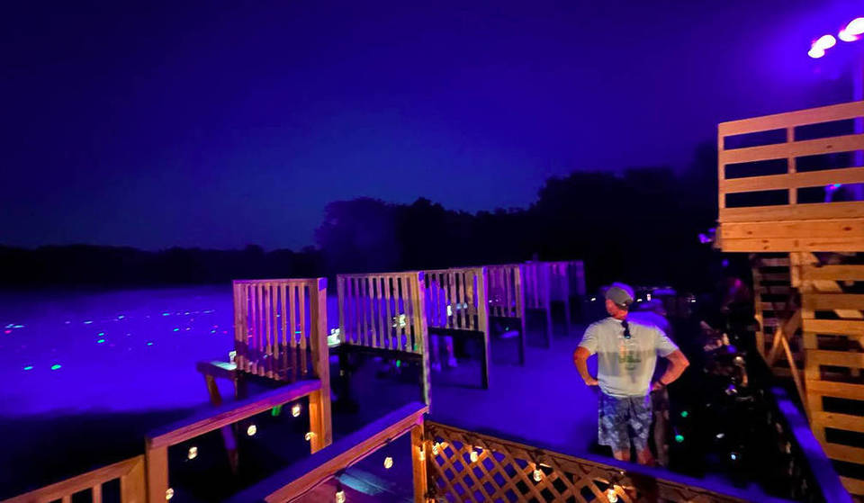 There’s A Glow-In-The-Dark Skeet Shooting Range Just Outside Dallas And It’s Exhilarating