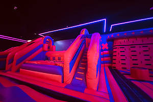 Bounce Around An Indoor Inflatable Wonderland In Dallas Area