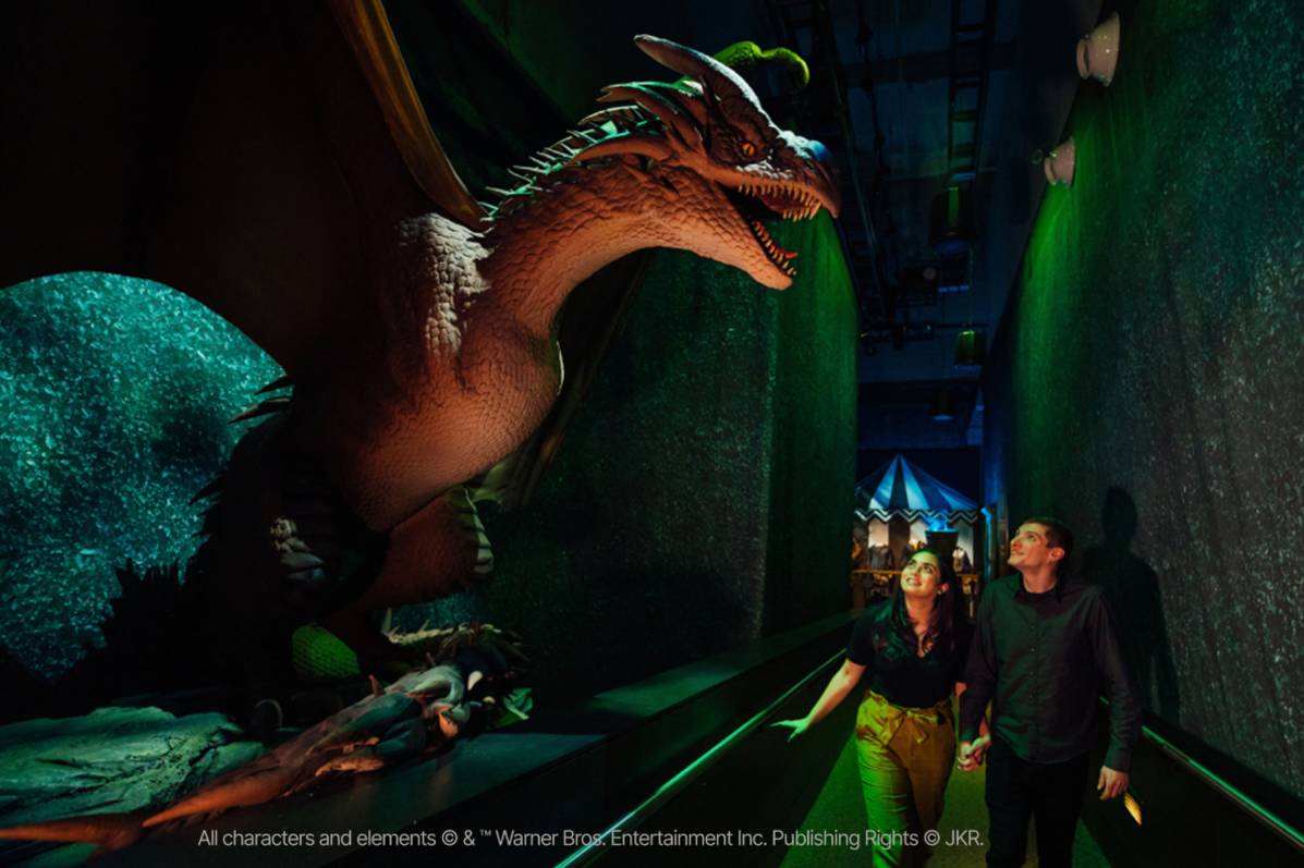 dragon at Harry Potter™: The Exhibition