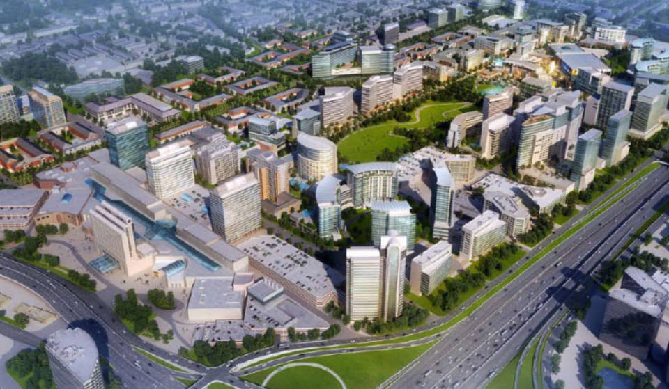 This Dallas Multibillion-Dollar ‘City Within A City’ Development Plans For A Central Park, Luxury Theater, & More