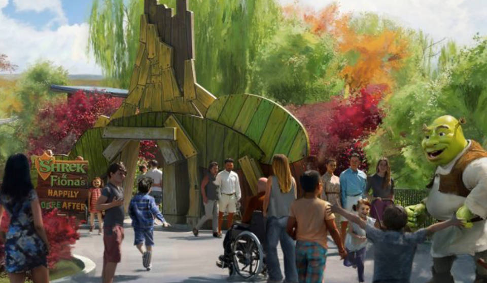 El pantano de Shrek, Fondo de Bikini de Bob Esponja y más: Frisco Universal Kids Resort da a conocer más detalles de su próximo parque