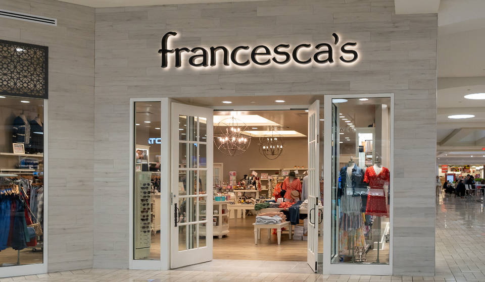 La cadena minorista Francesca’s, con sede en Texas, cierra todas sus tiendas y ofrece una venta especial de almacén.