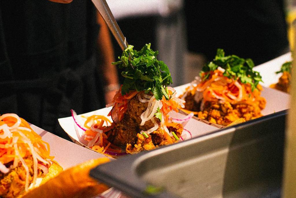 Image shows a plate of food. 