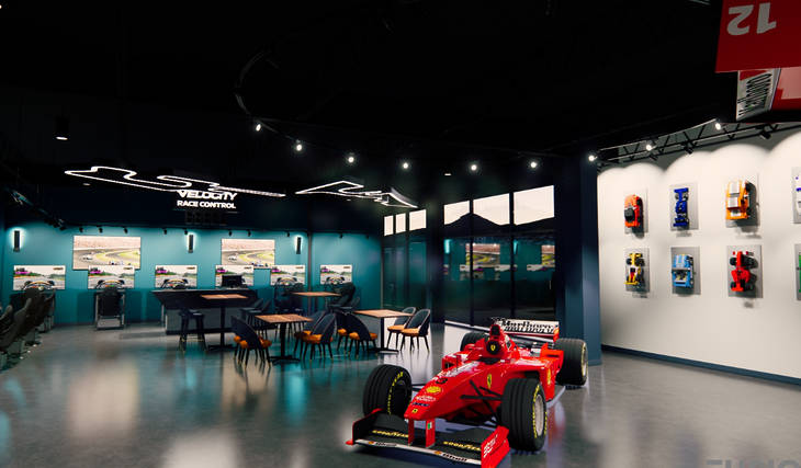 The State’s Largest Racing Simulator Facility Is Cruising Into Dallas This Summer