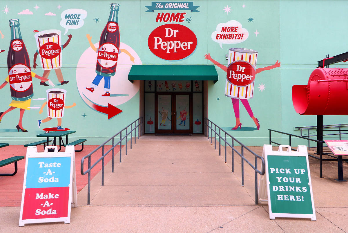 The Dr. Pepper Museum will unveil ‘the world’s largest Dr. Pepper bottle’ just...
