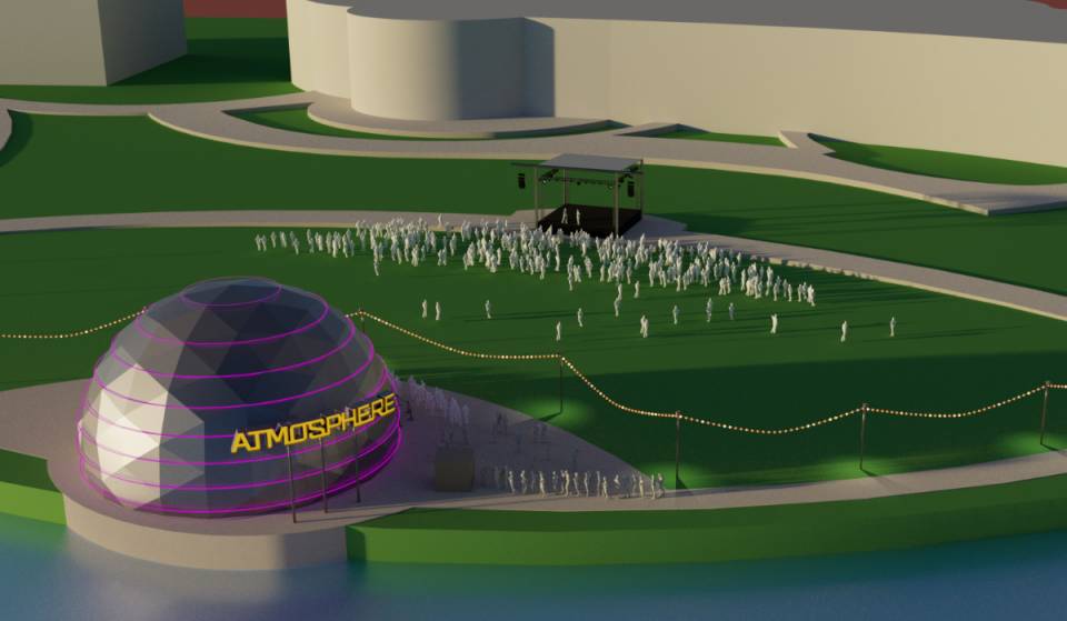 A new 360-degree Dome Theater is officially coming to this 172-acre Dallas-area entertainment district