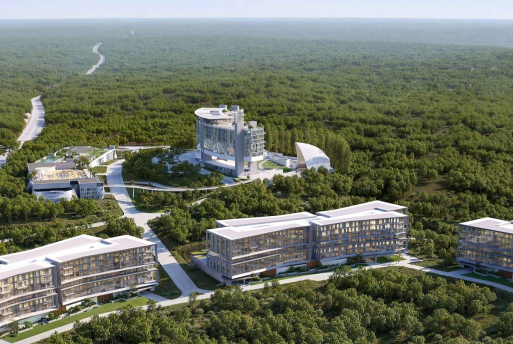 Image shows the White Rocks development in Austin, Texas.