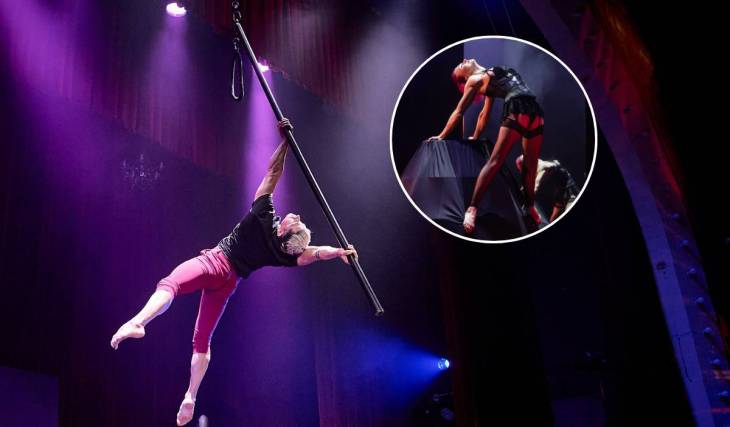This sultry cabaret, aerial, and pole fusion show created by a World Champion athlete is on its way to Dallas — and tickets just dropped