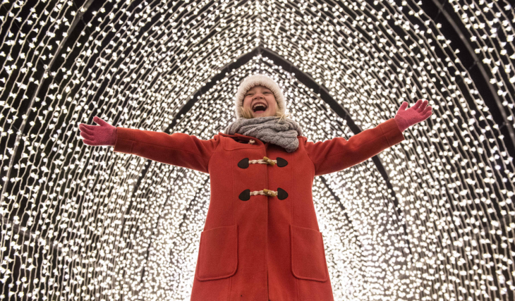 Illuminated with over 1 million lights: Fort Worth Botanic Garden’s iconic Christmas light walk returns Nov 20 with new dazzling installations