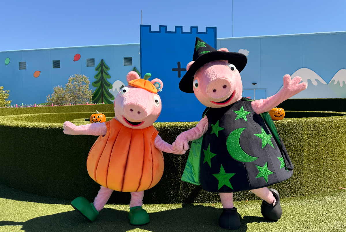 Just outside Dallas, the new Peppa Pig Theme Park launches its first scare-free toddler Halloween event this October