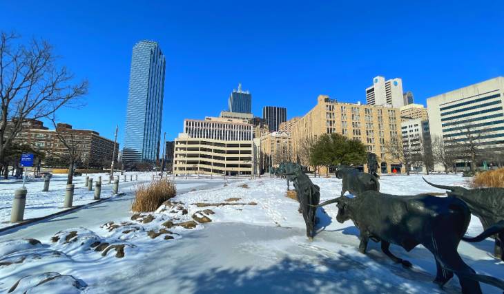 The highly anticipated Farmers’ Almanac just revealed its official winter weather forecast for the DFW metroplex