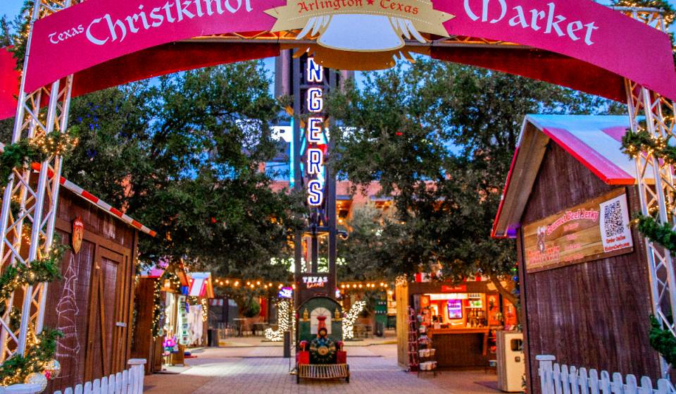 Transforming Globe Life Field into a Bavarian-style winter wonderland, the massive Texas Christkindl Market officially returns to DFW next month with free admission