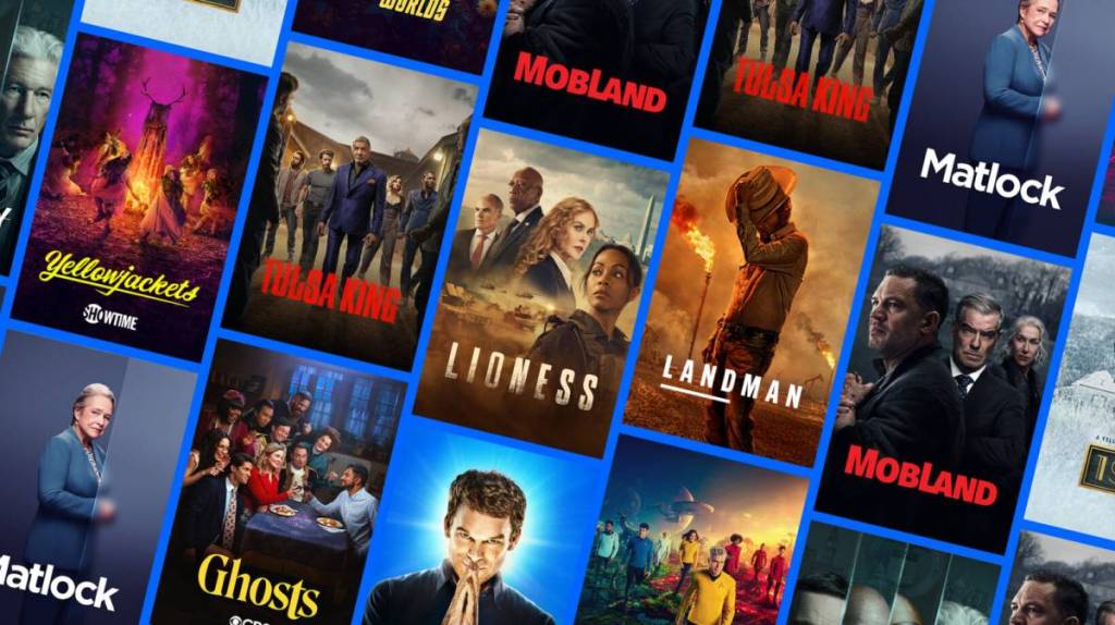 La imagen muestra un encabezado genérico de la serie para Paramount+. 