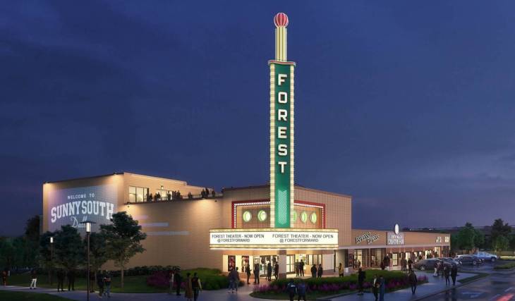 In 1949, Dallas’ historic Forest Theater opened to host legends like Prince and B.B. King; 77 years later, the spectacular landmark is officially returning as a massive 66,000-square-foot arts campus