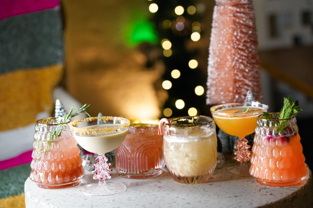 festive cocktails