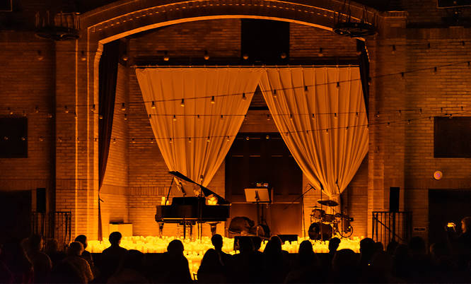 A Candlelight concert at St. Francis Hall in Washington DC: