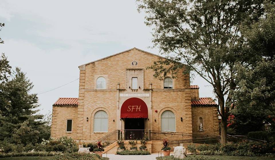 This 1931 Franciscan Masterpiece In D.C. Is A Secret Oasis — With Stone Arches, A Rose Garden And Live Music Shows Every Season