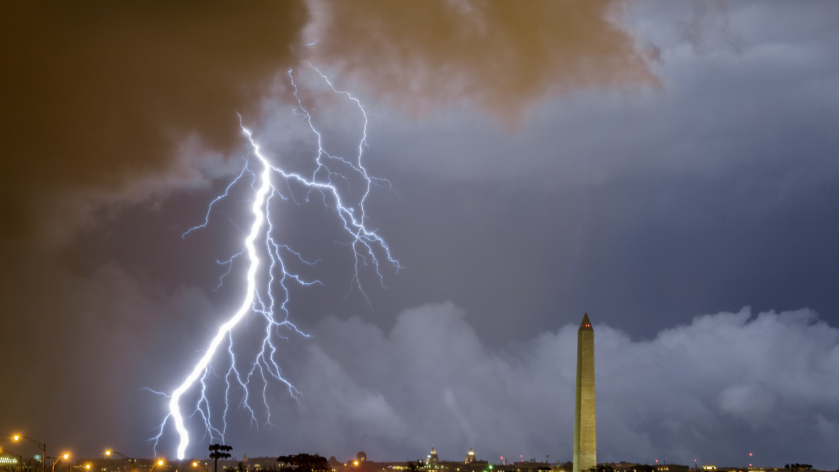 DC Gets A Rare Tornado Warning As It Braces For A Severe Storm