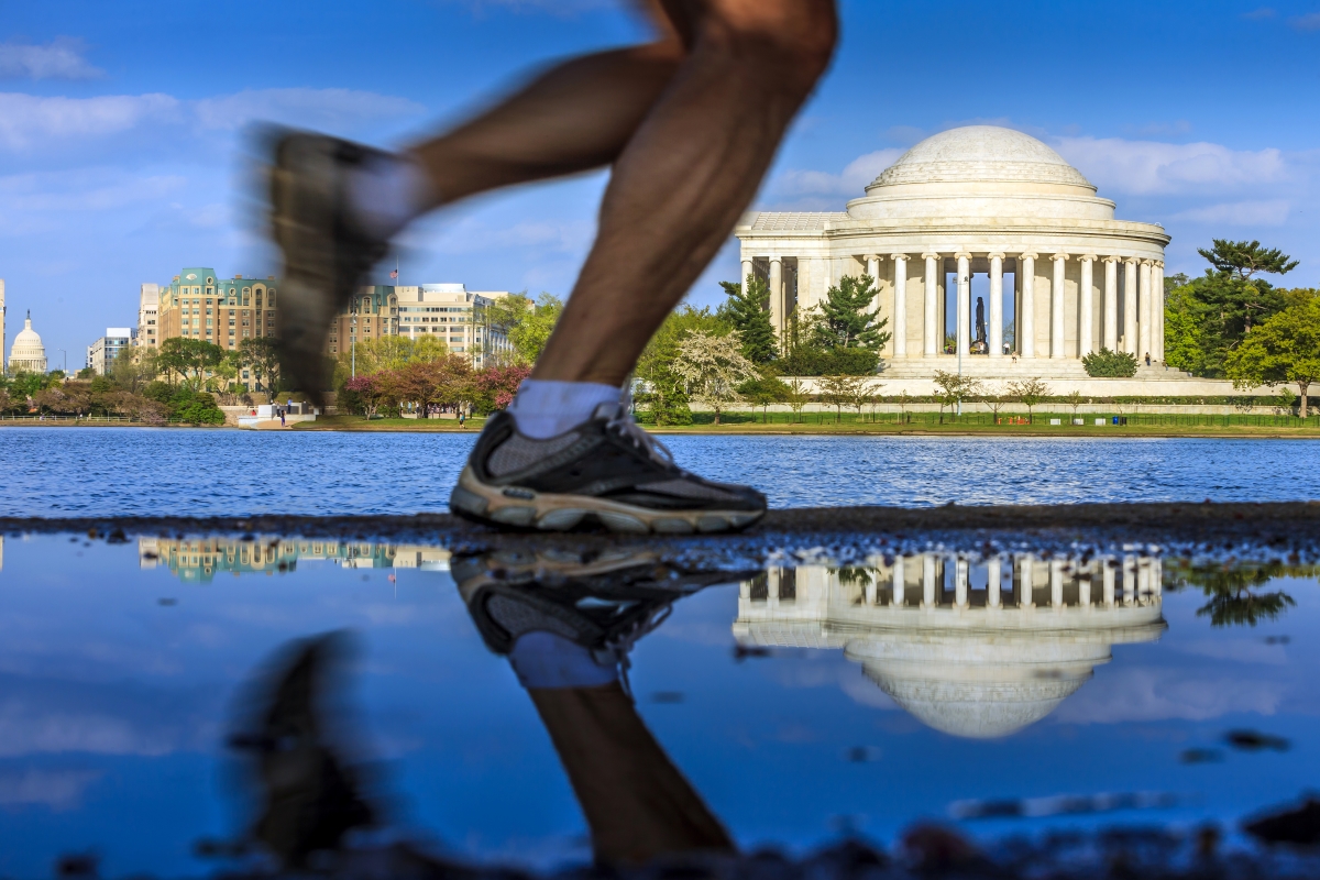 running in washington dc