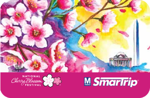 2025's Cherry blossom-themed SmarTrip card.