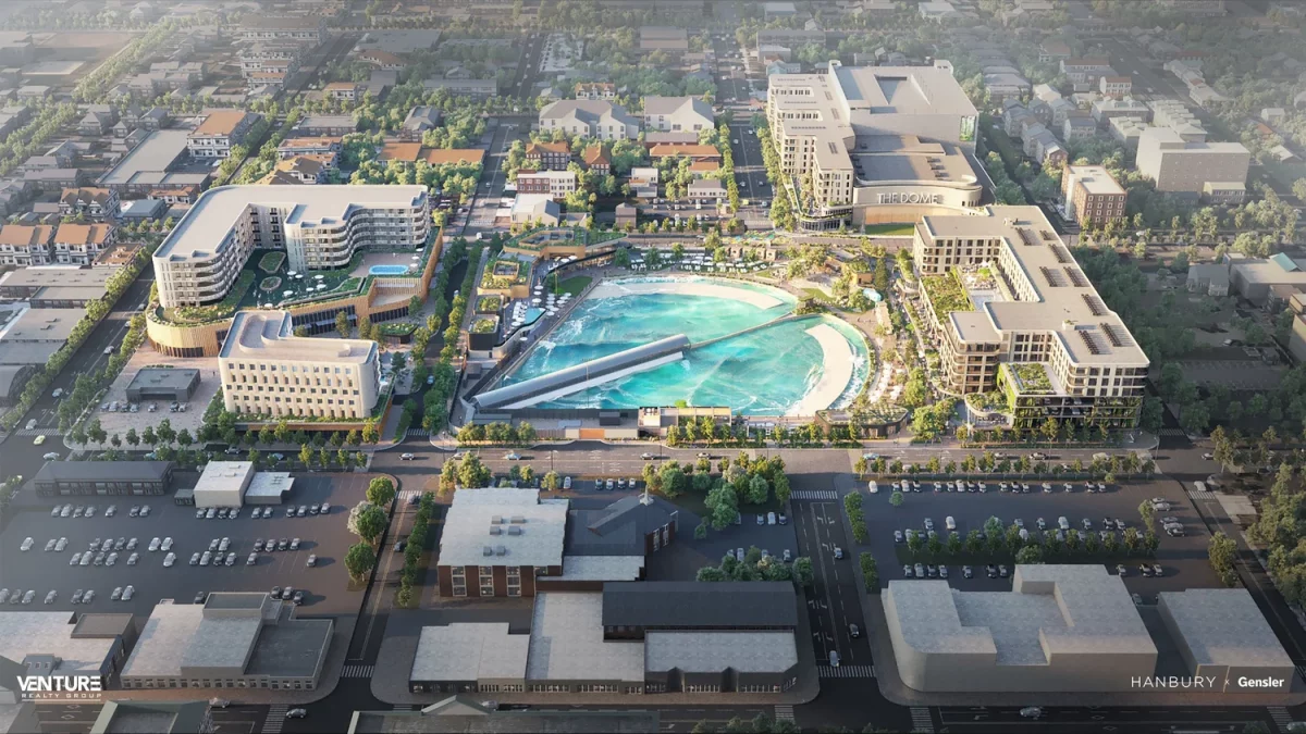 rendering of Atlantic Surf Park