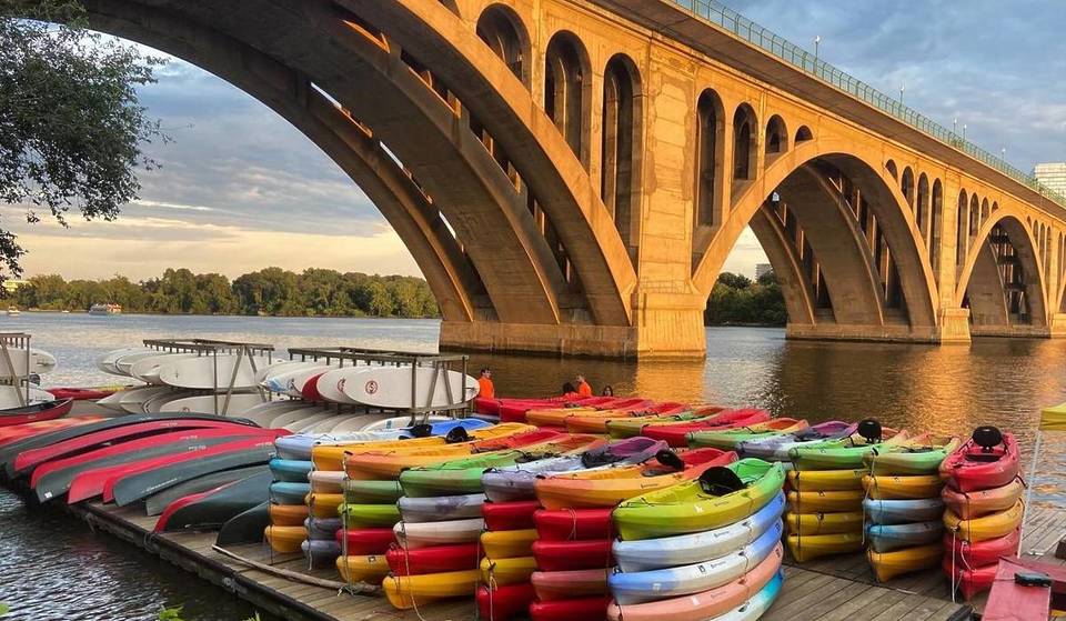 This Riverside Boathouse In D.C. Has $2.12 Beers and Live Music Every Friday