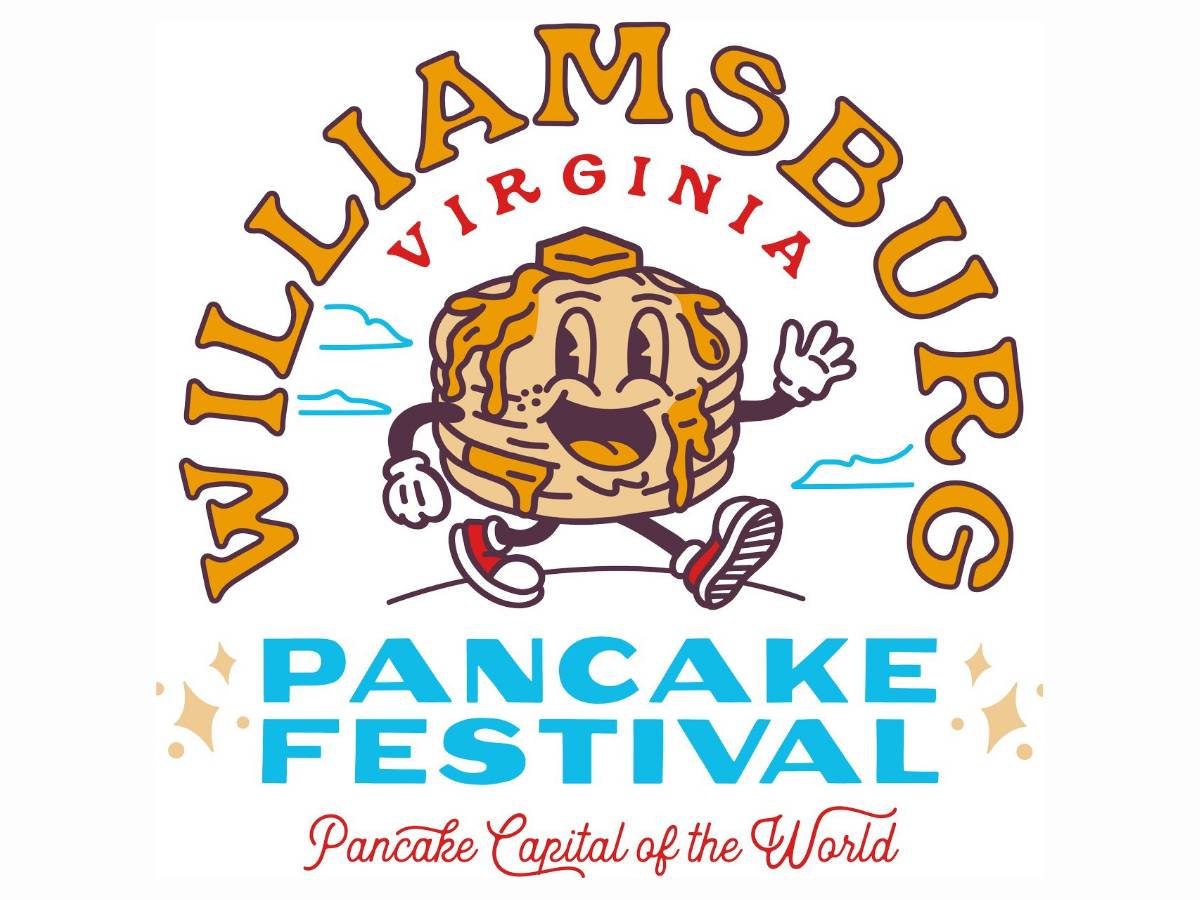 Williamsburg pancake festival poster