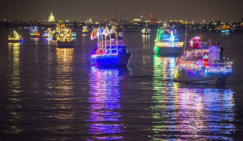 Two Holiday Boat Parades Are Going To Be Lighting Up DMV Area Waterways With Festive Fun On The Same Day This December