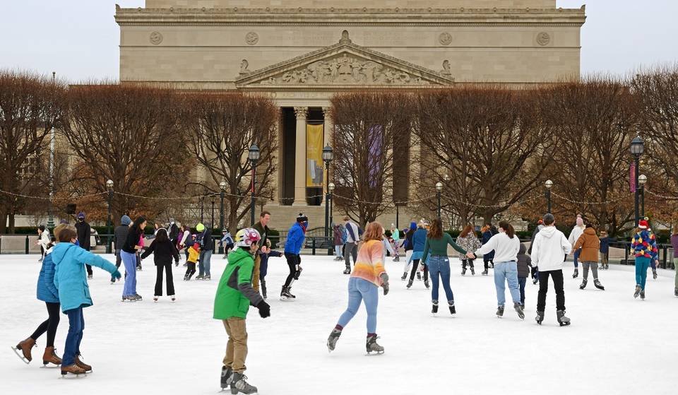 8 Best Outdoor Ice Skating Rinks Around The Washington, D.C. Area That You Need To Check Out This Season At Least Once