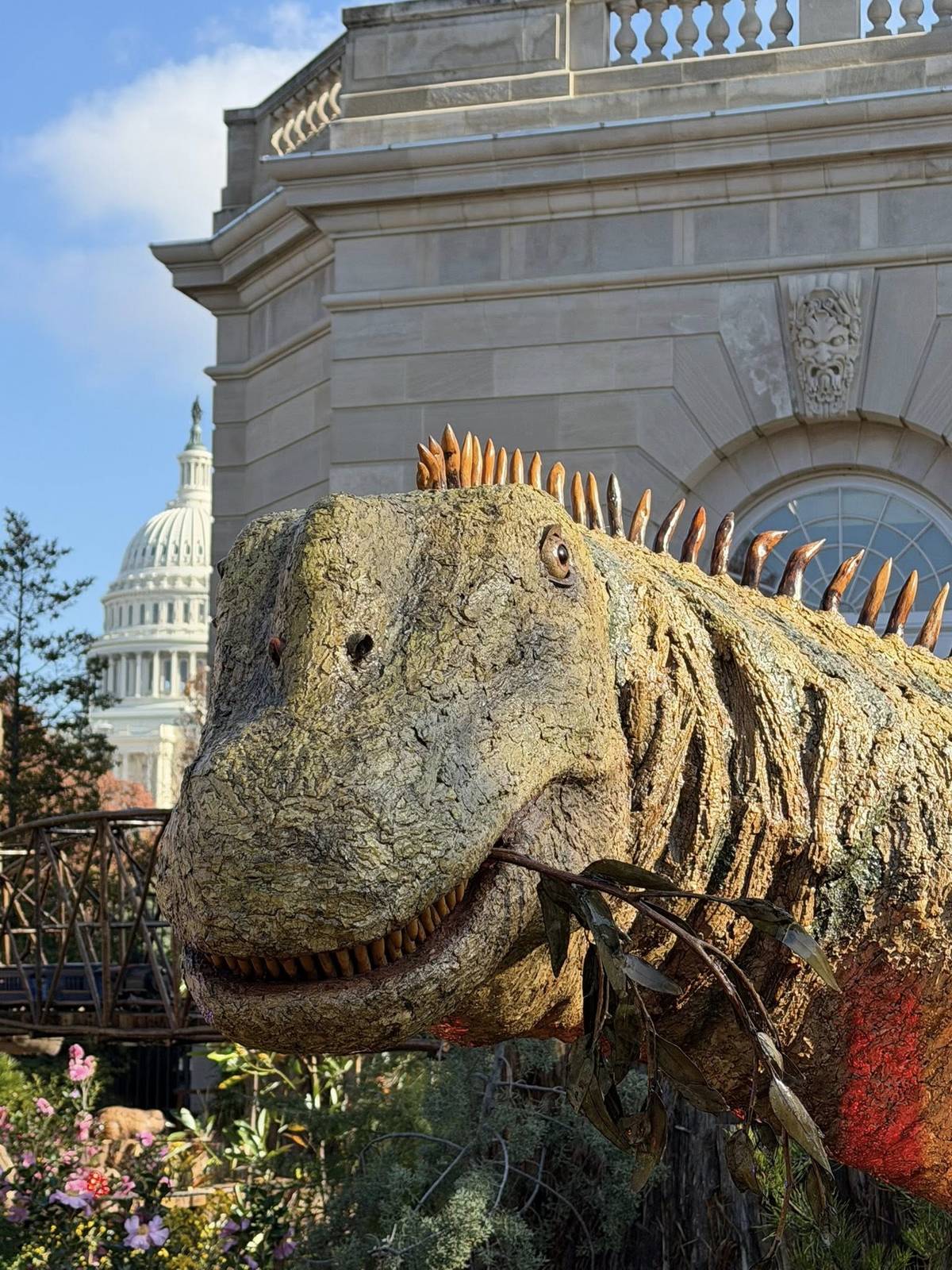 United States Botanic Garden "season's Greening" dino-mite