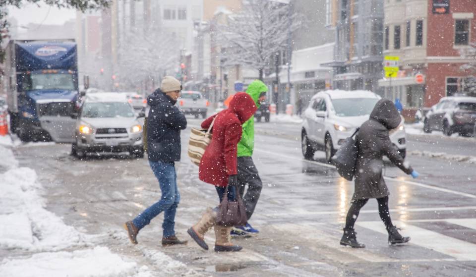In Light Of The Uncleared Roads, A Group Of Washingtonians Are Forming A ‘Snow Posse’ To Break Snow-Crete & Clear Crosswalks