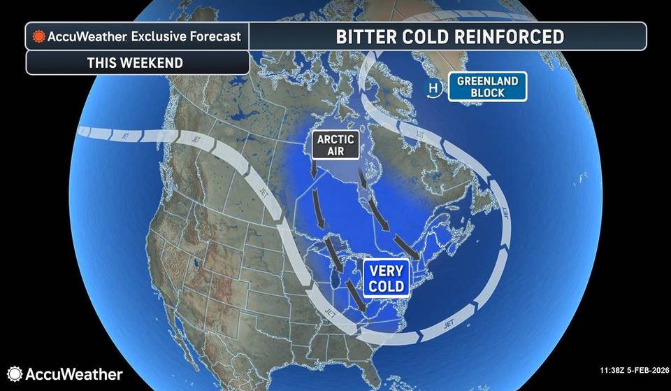 Another ‘Arctic Blast’ Is Expected To Hit The DMV Area This Weekend, Potentially Bringing More Snow Along With Extreme Winds & Frigid Temperatures