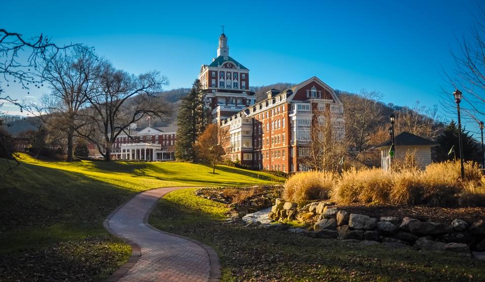 Only 3.5 Hours From Washington, D.C., Tucked Into The Allegheny Mountains, Lies A 2,300-Acre Resort With America’s Oldest Spa