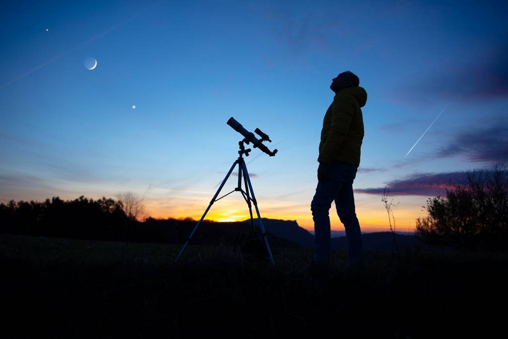 A Planetary Parade Of Six Planets In Alignment Will Be Visible From Washingon, D.C. Tomorrow Night Shortly After The Sun Sets