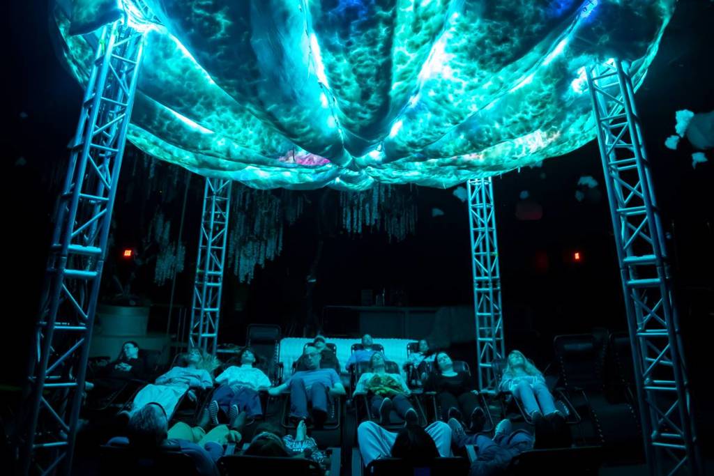 The 15-Ton Sound Bath: A Fluffy Cloud Experience