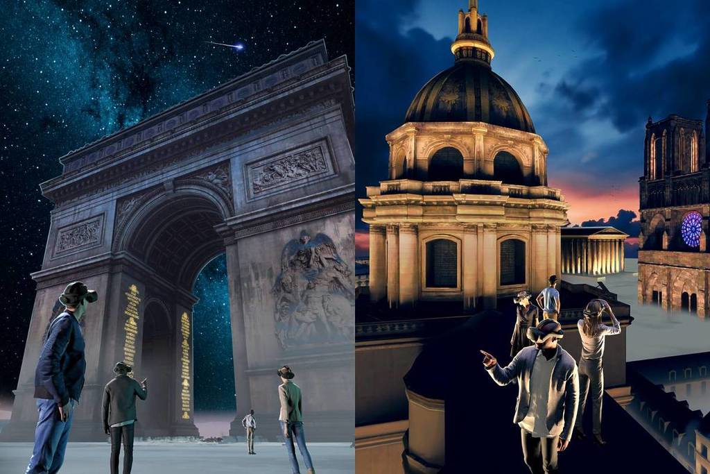 Paris renderings from the Napoleon Immersive Experience