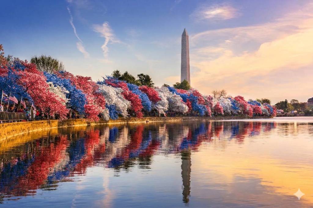 tidal basin cherry blossoms memorial day weekend