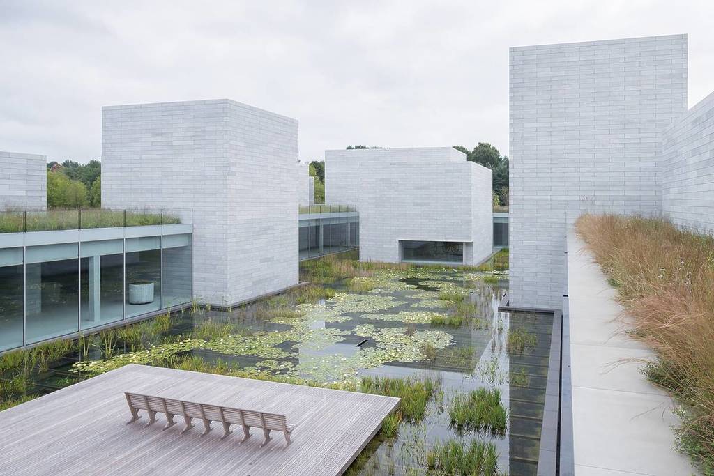 Pavilions Water Court at Glenstone Museum