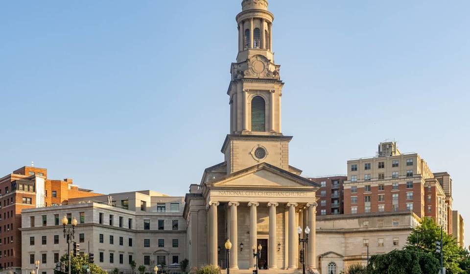 This Neoclassical Masterpiece Is The Only Church Of Its Kind In D.C. — Housing Stained Glass Tributes To Two U.S. Presidents And Candlelit Concerts