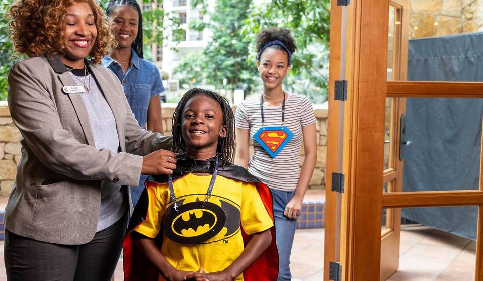 Super Hero summer awaits at Gaylord National — with scavenger hunts, pool parties, light shows &amp; more
