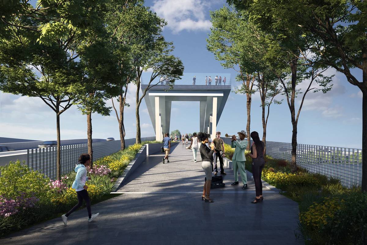 11th Street Bridge Park construction