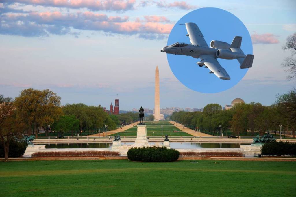 Freedom 250 national mall military flyovers