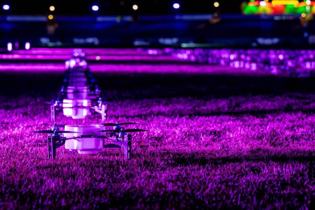 Wizard of Oz drone light show frederick keys