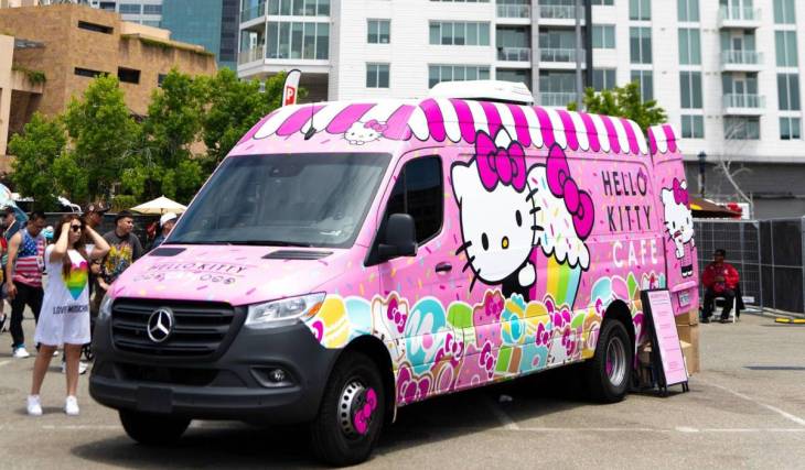 The Hello Kitty Cafe Truck is returning to Arlington this weekend with brand-new limited-edition merchandise