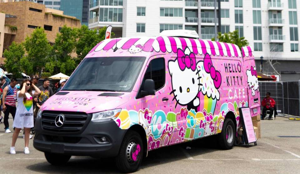 The Hello Kitty Cafe Truck is returning to Arlington this weekend with brand-new limited-edition merchandise